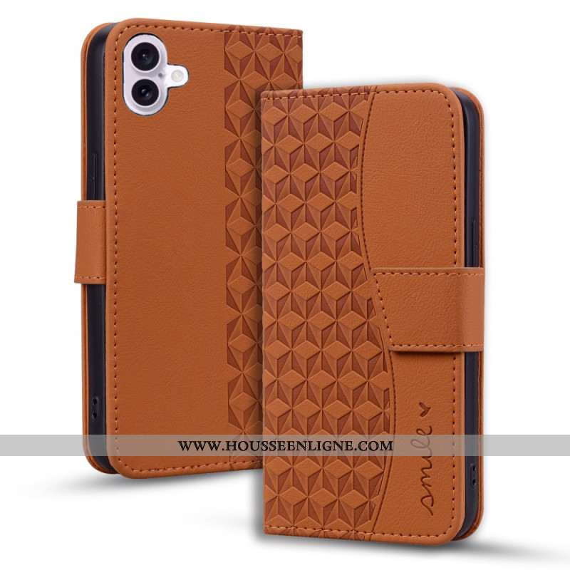 Housse iPhone 16 Motif Losanges