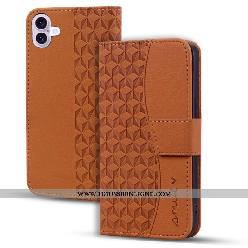 Housse iPhone 16 Motif Losanges