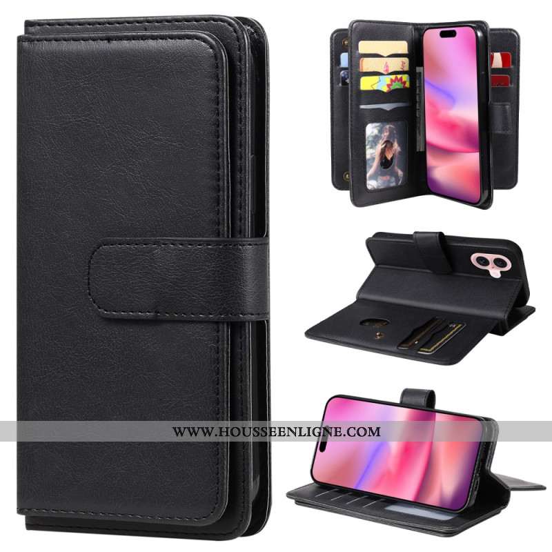 Housse iPhone 16 Multi Porte-Cartes