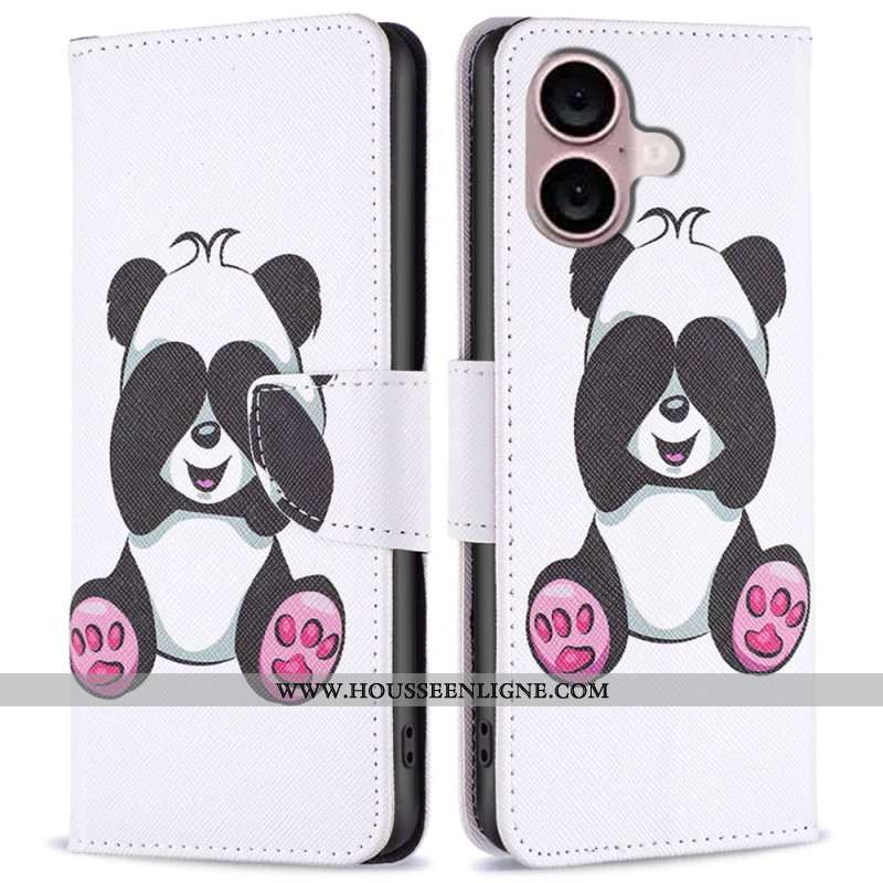 Housse iPhone 16 Panda