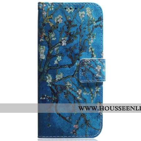 Housse iPhone 16 Plus Fleurs d'Abricot