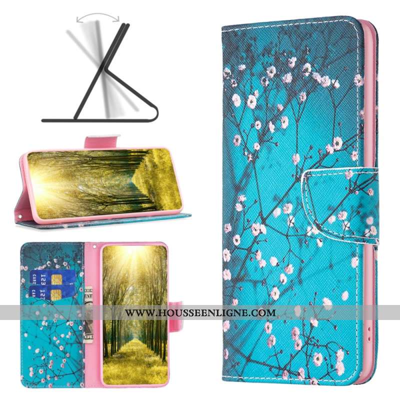 Housse iPhone 16 Plus Fleurs de Prunier