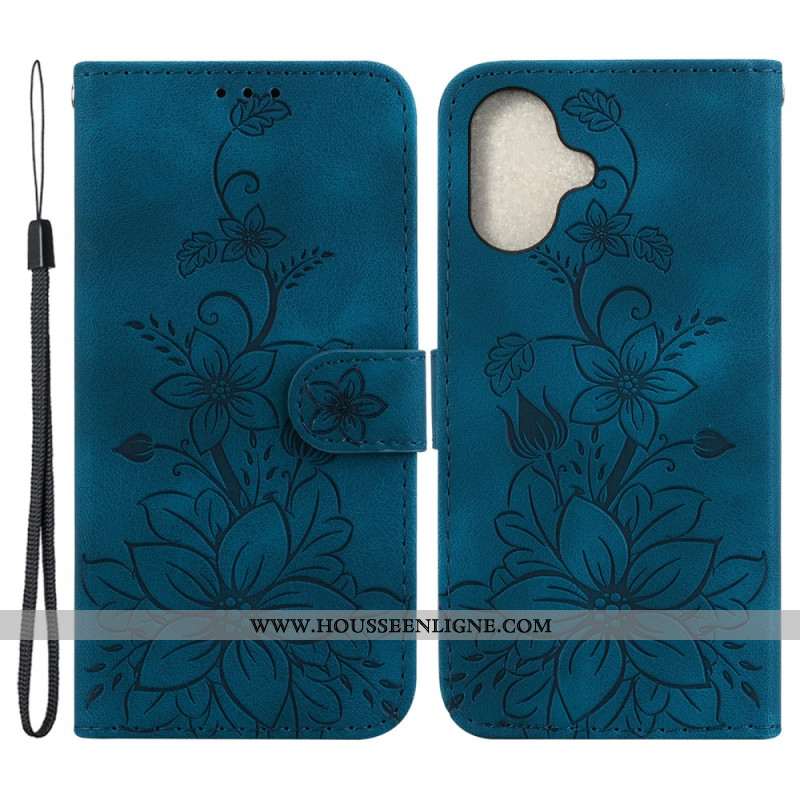 Housse iPhone 16 Plus Florale