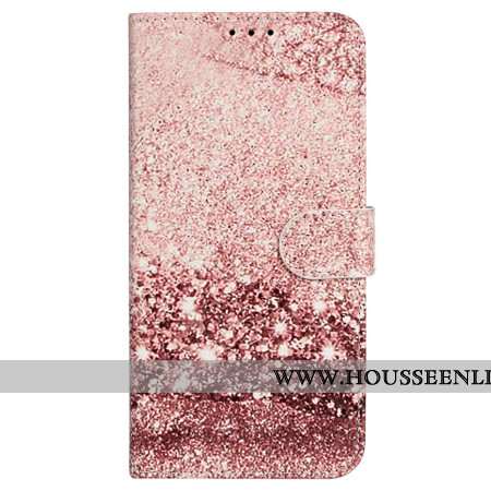 Housse iPhone 16 Plus Motif Marbre Rose