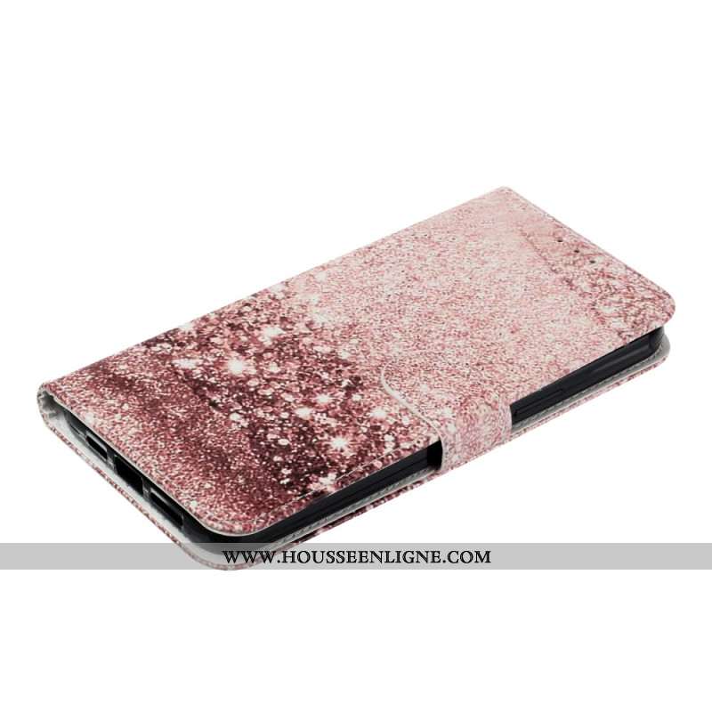 Housse iPhone 16 Plus Motif Marbre Rose