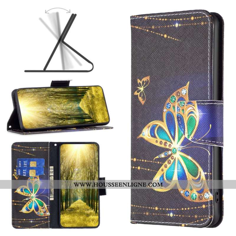 Housse iPhone 16 Plus Papillons Bijoux