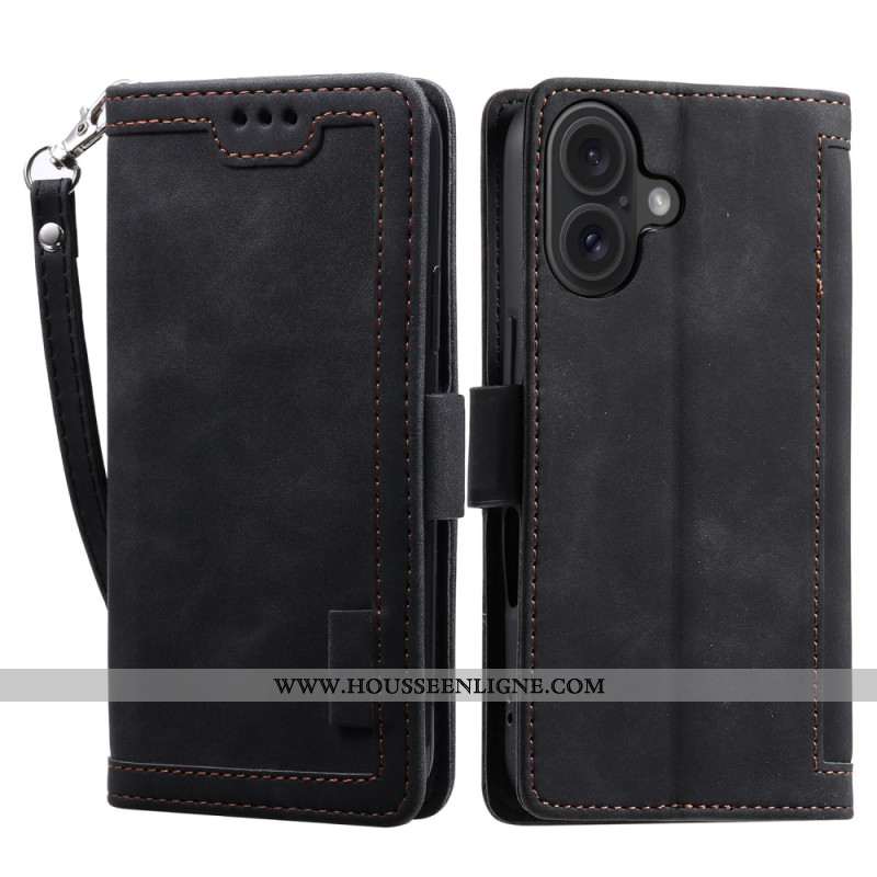 Housse iPhone 16 Plus Protection Style Vintage