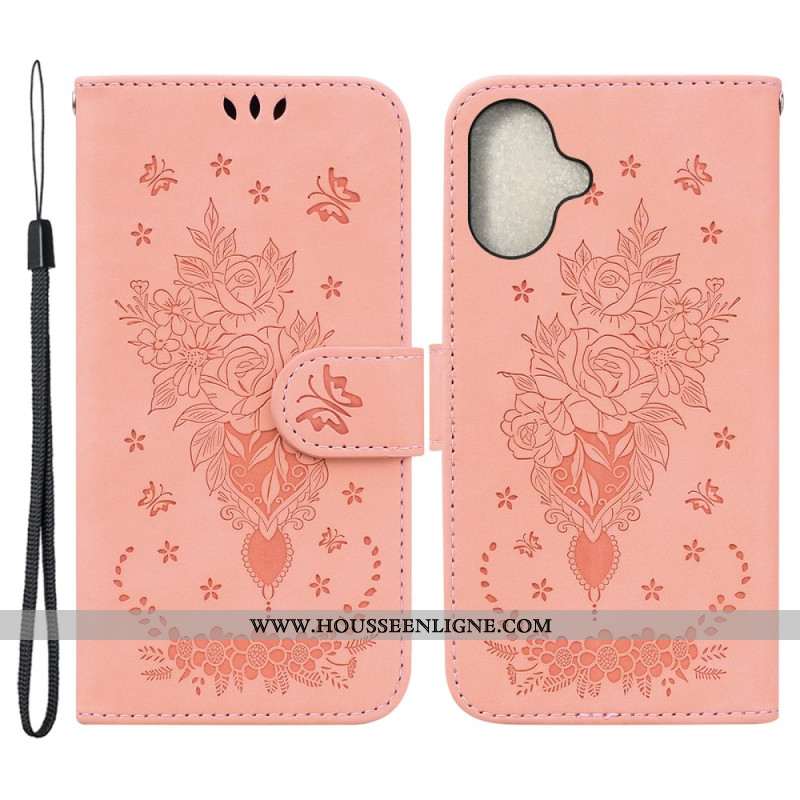 Housse iPhone 16 Plus Roses