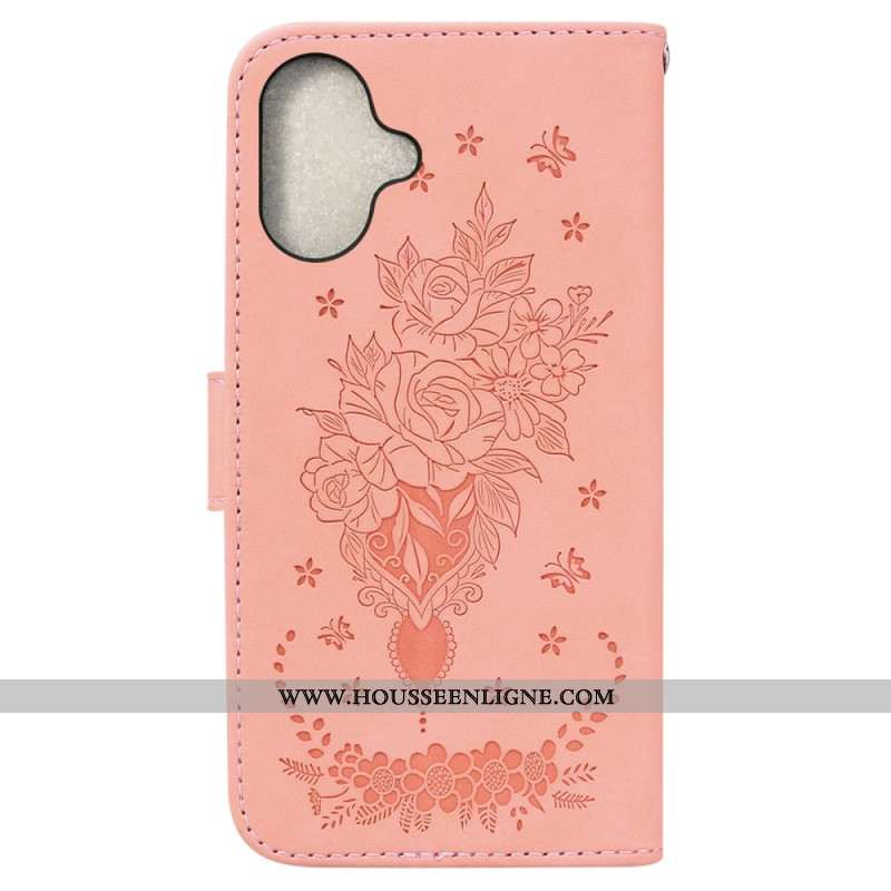 Housse iPhone 16 Plus Roses