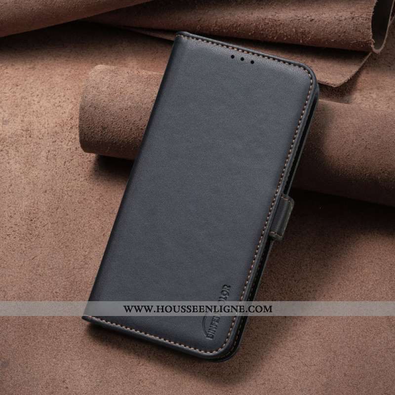 Housse iPhone 16 Plus Style Cuir BINFEN COLOR