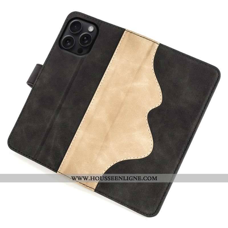 Housse iPhone 16 Pro Bicolore Design