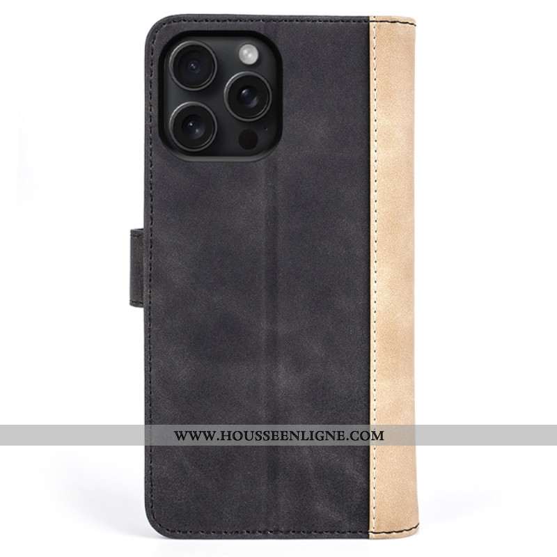 Housse iPhone 16 Pro Bicolore Design