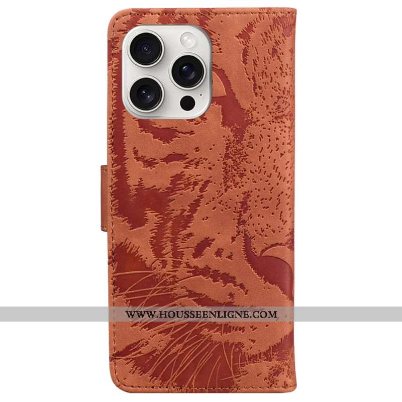 Housse iPhone 16 Pro Empreinte Tigre