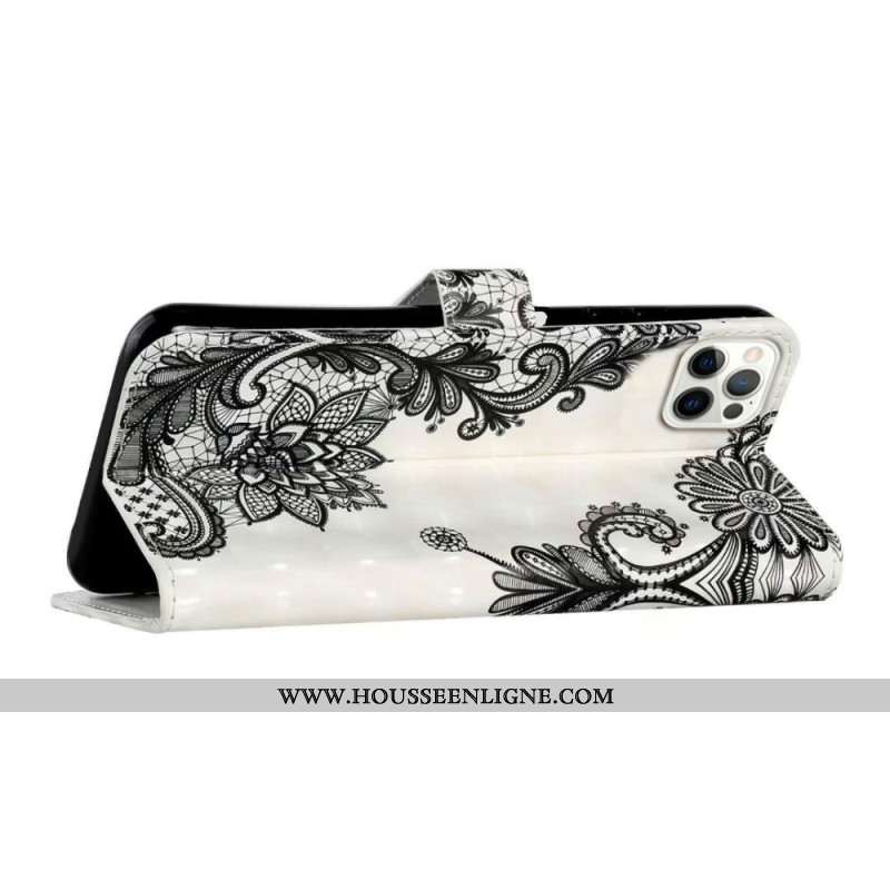 Housse iPhone 16 Pro Fleur de Dentelle