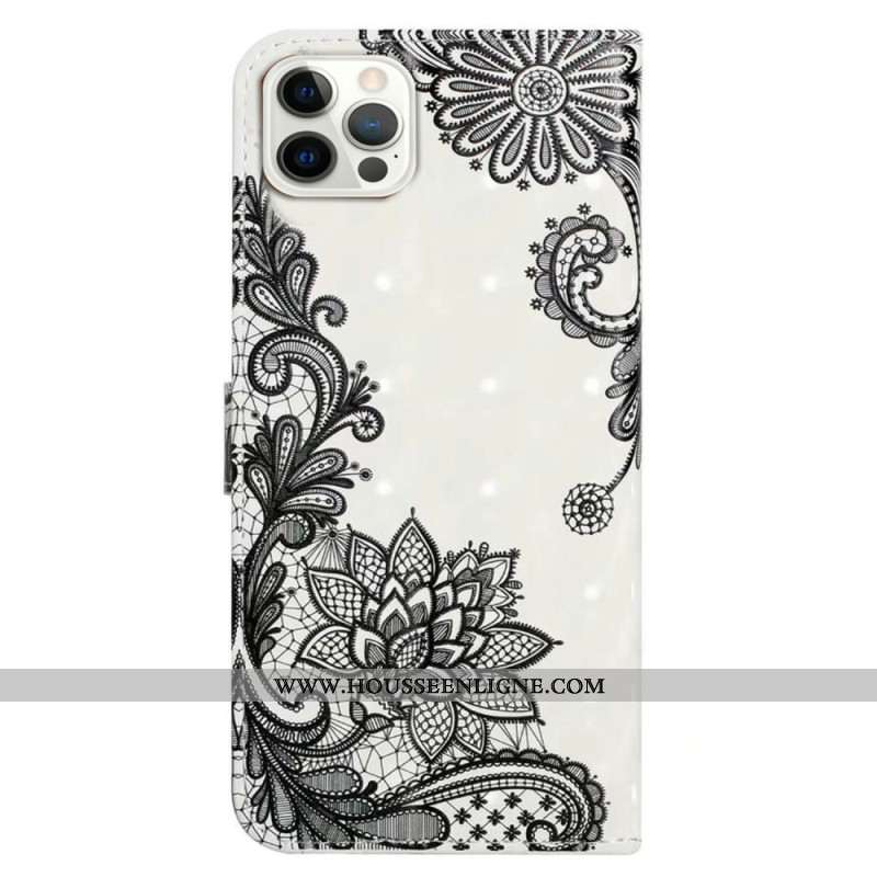 Housse iPhone 16 Pro Fleur de Dentelle