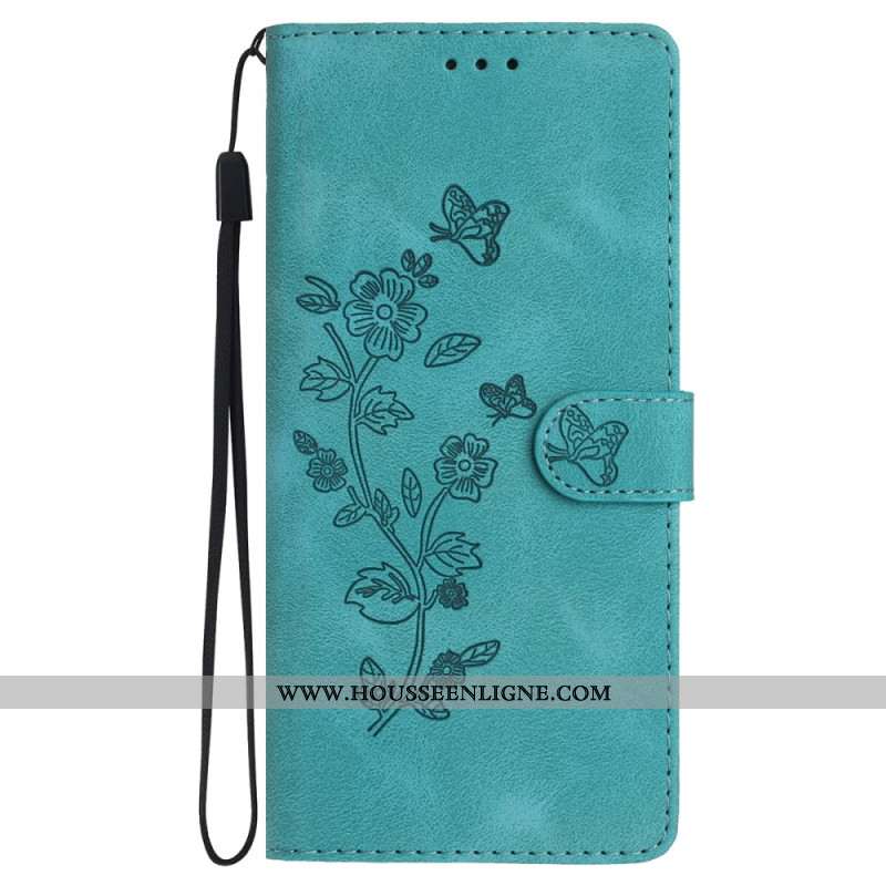 Housse iPhone 16 Pro Impression Motif Floral