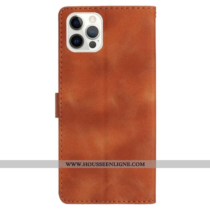 Housse iPhone 16 Pro Impression Motif Floral