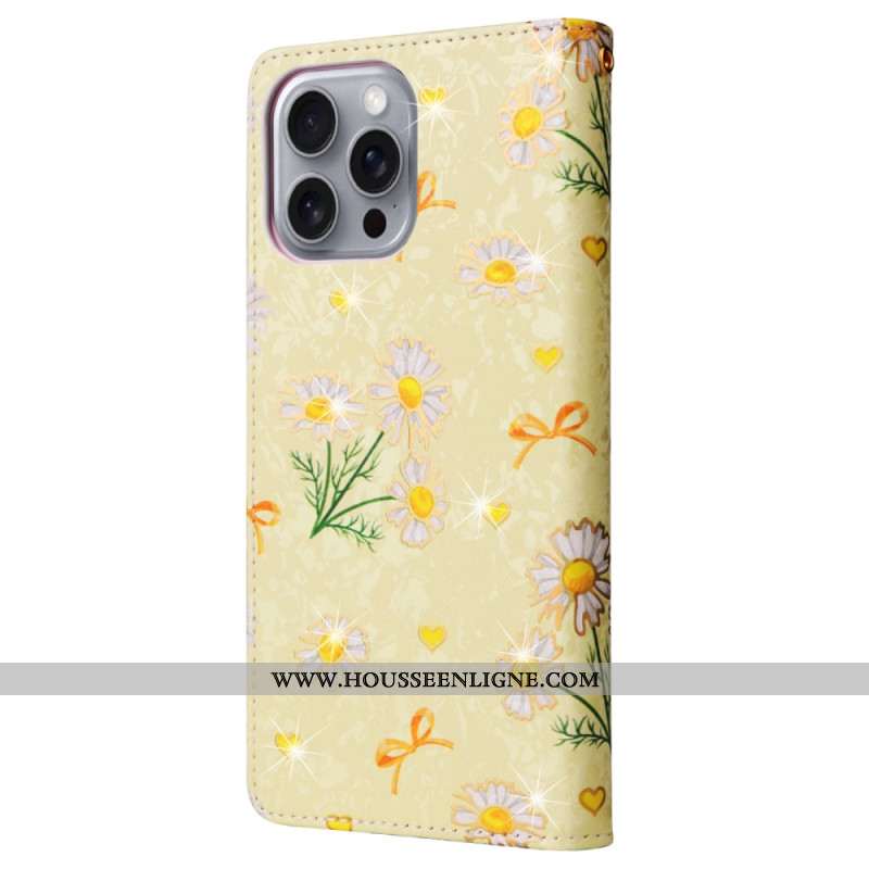 Housse iPhone 16 Pro Max Blocage RFID Floralies