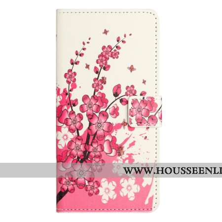 Housse iPhone 16 Pro Max Fleurs de Prunier