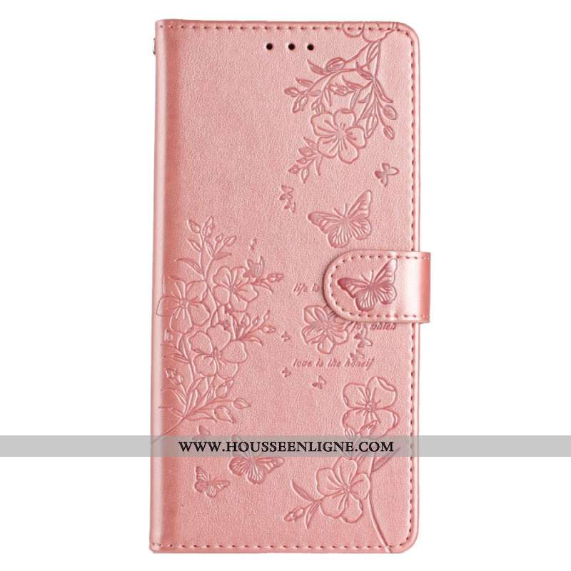 Housse iPhone 16 Pro Max Floralie et Papillons