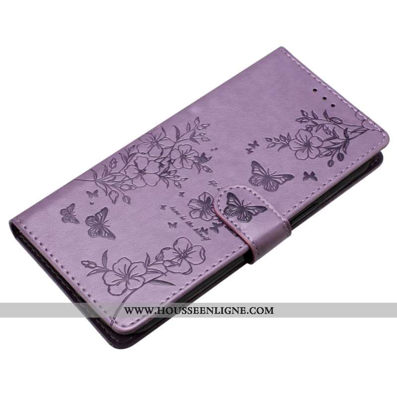 Housse iPhone 16 Pro Max Floralie et Papillons