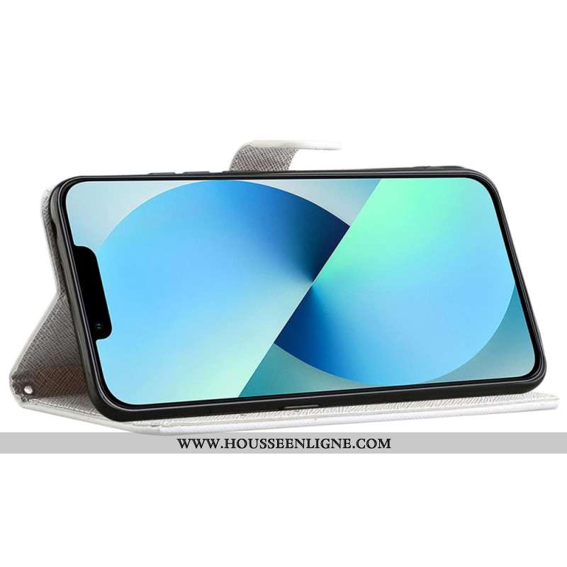 Housse iPhone 16 Pro Max Libellules à Lanière