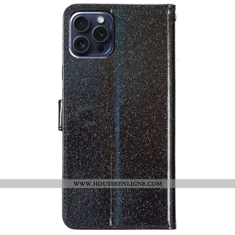 Housse iPhone 16 Pro Max Paillettes