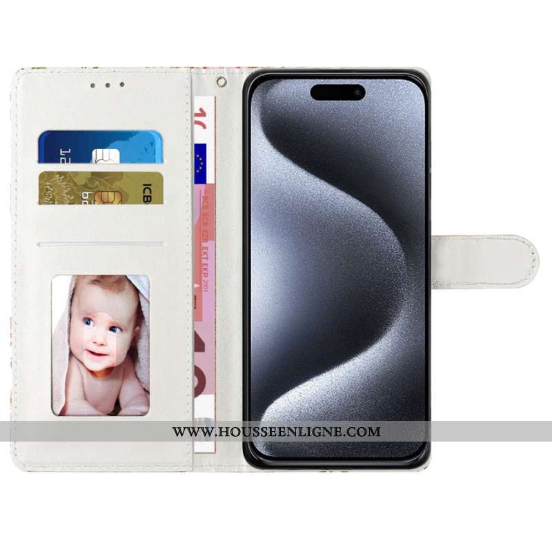 Housse iPhone 16 Pro Squelette Fumant à Lanière