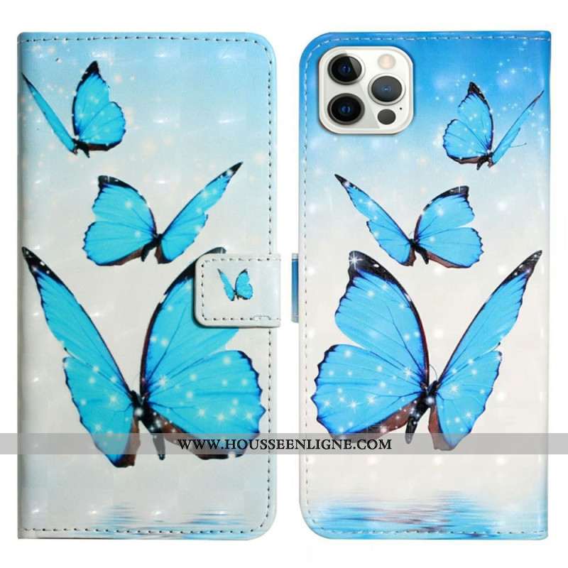 Housse iPhone 16 Pro Trois Papillons