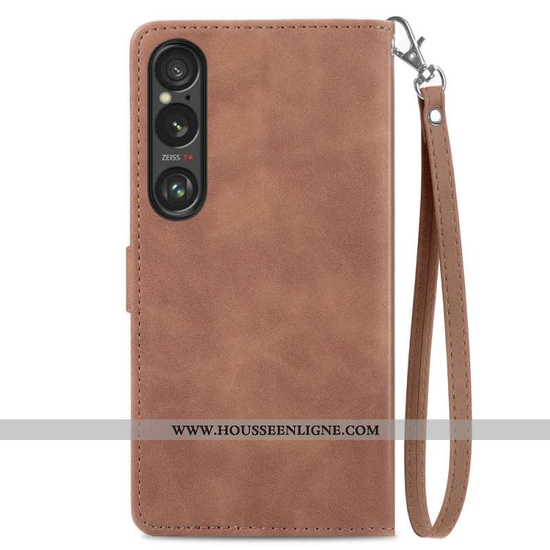 HousseSony Xperia 1 VI Dentelle Pochette Avant