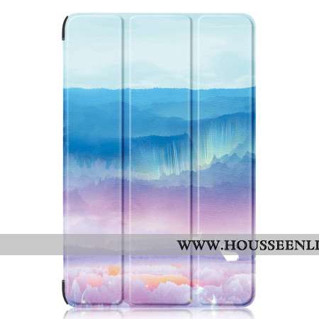 Smart Case Samsung Galaxy Tab S9 FE Cerfs Fantaisie