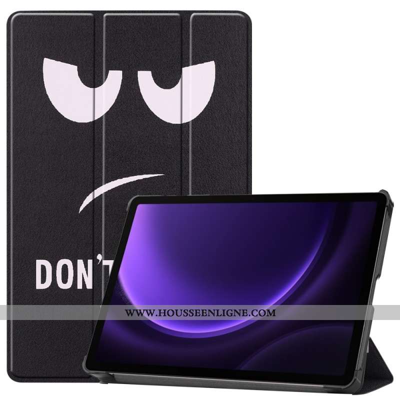 Smart Case Samsung Galaxy Tab S9 FE Don't Touch Me