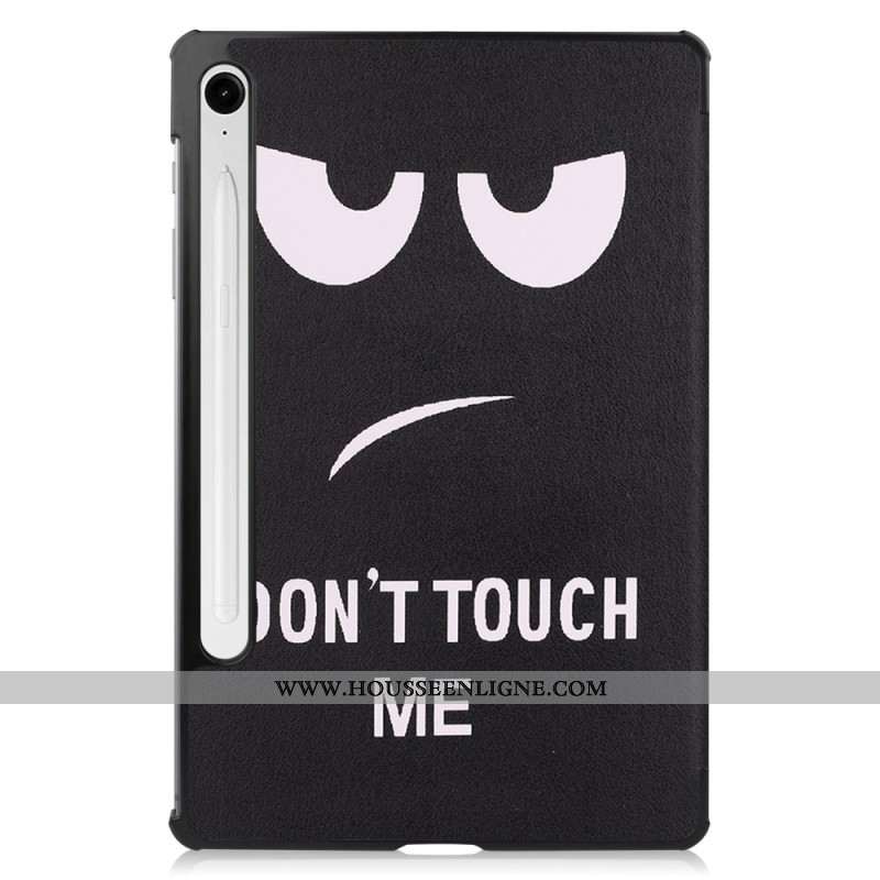 Smart Case Samsung Galaxy Tab S9 FE Don't Touch Me