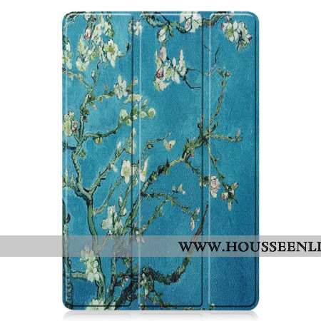 Smart Case Samsung Galaxy Tab S9 FE Fleurs d'Abricot