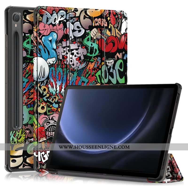 Smart Case Samsung Galaxy Tab S9 FE Graffiti