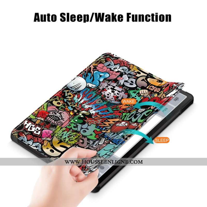 Smart Case Samsung Galaxy Tab S9 FE Graffiti