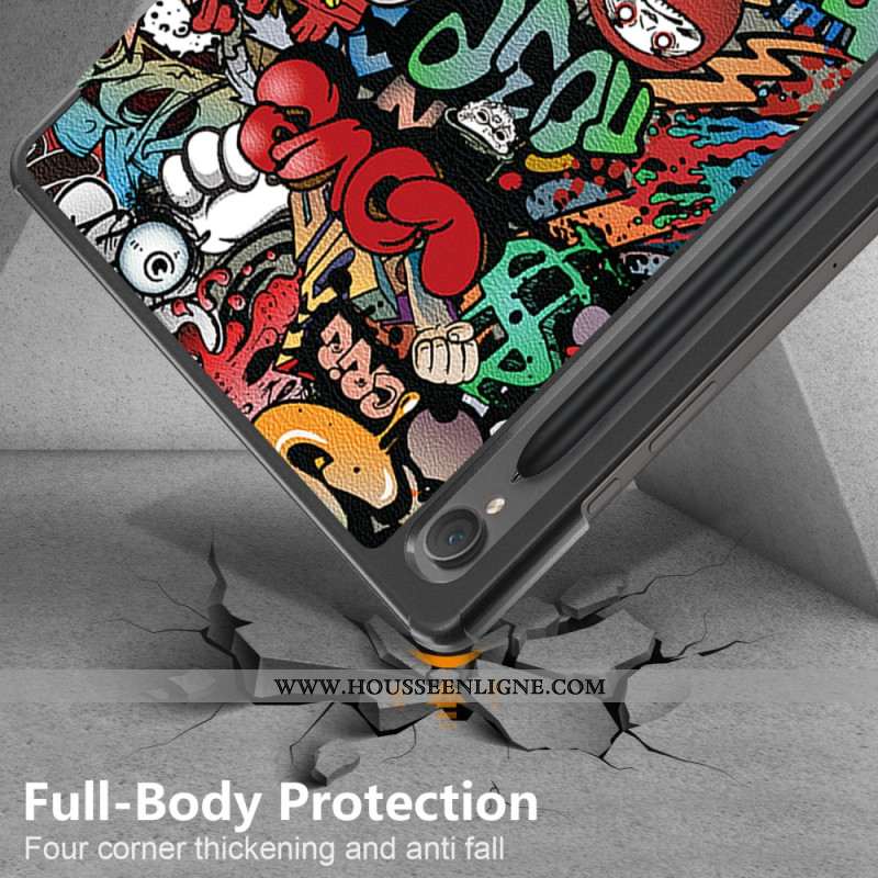 Smart Case Samsung Galaxy Tab S9 FE Graffiti