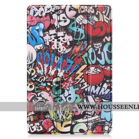 Smart Case Samsung Galaxy Tab S9 FE Graffiti Fun