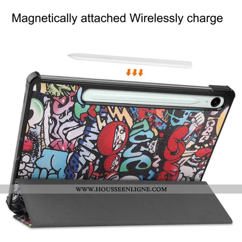 Smart Case Samsung Galaxy Tab S9 FE Graffiti Fun