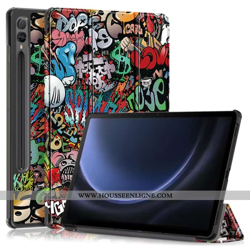 Smart Case Samsung Galaxy Tab S9 FE Plus Jolis Graffiti