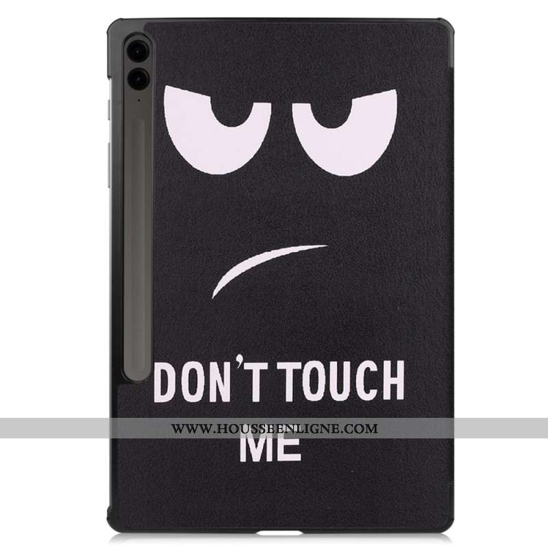 Smart Case Samsung Galaxy Tab S9 FE Plus Porte-Stylet Don't Touch Me