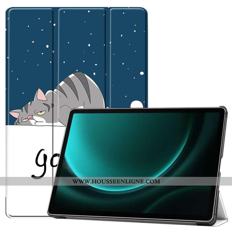 Smart Case Samsung Galaxy Tab S9 FE Plus Porte-Stylet Good Night