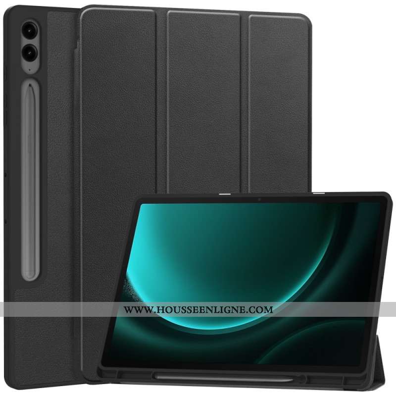 Smart Case Samsung Galaxy Tab S9 FE Plus / Tab S9 Plus Renforcée Porte-Stylet