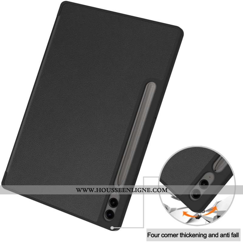 Smart Case Samsung Galaxy Tab S9 FE Plus / Tab S9 Plus Renforcée Porte-Stylet