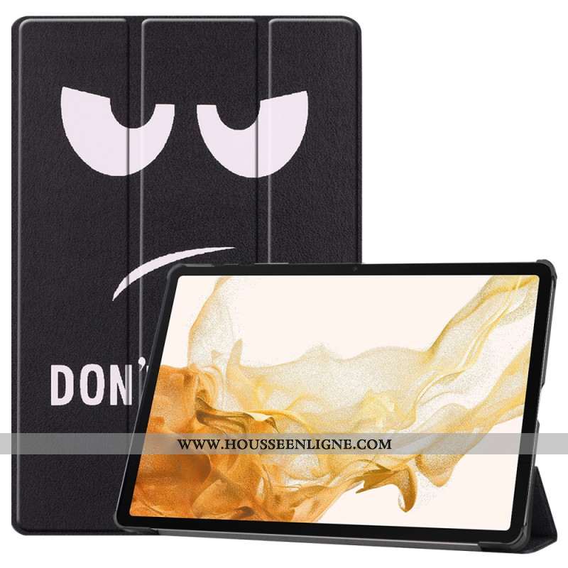 Smart Case Samsung Galaxy Tab S9 Plus Don't Touch Me