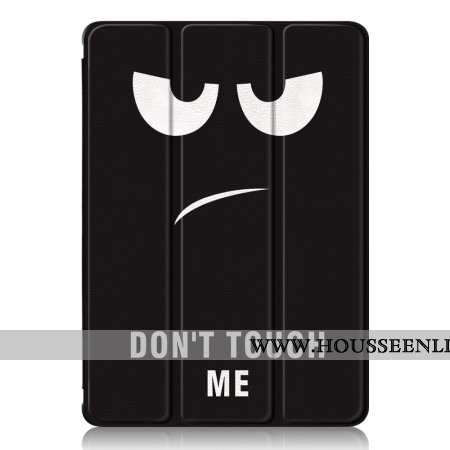 Smart Case Samsung Galaxy Tab S9 Plus Dos Transparent Don't Touch Me