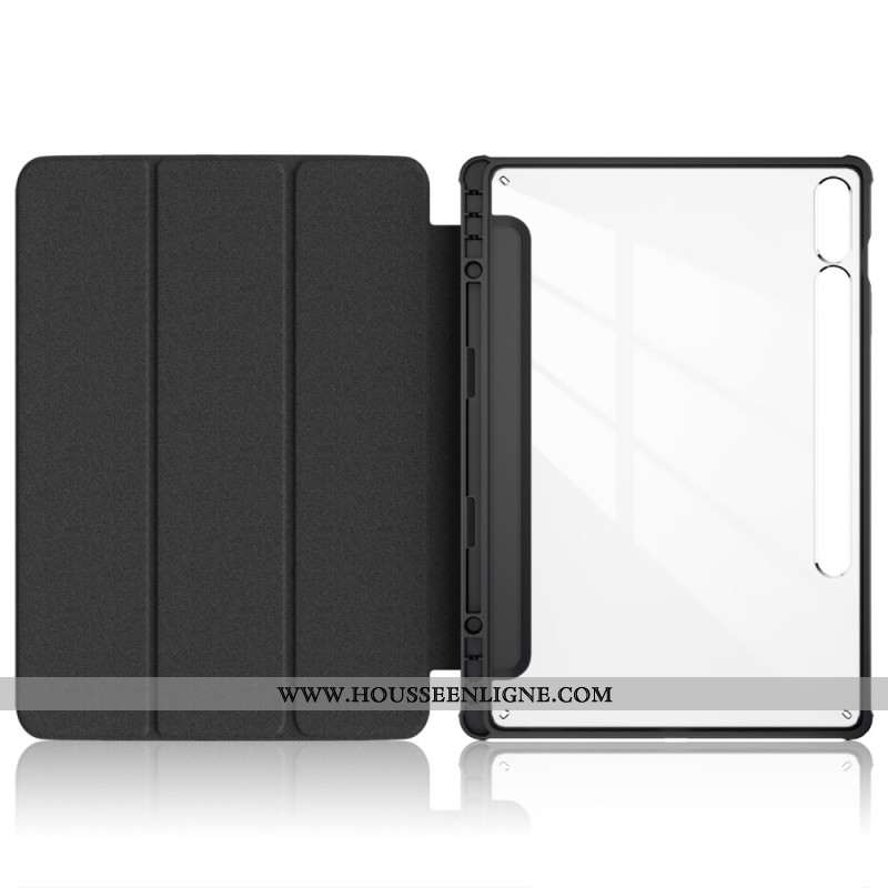 Smart Case Samsung Galaxy Tab S9 Plus Dos Transparent Don't Touch Me