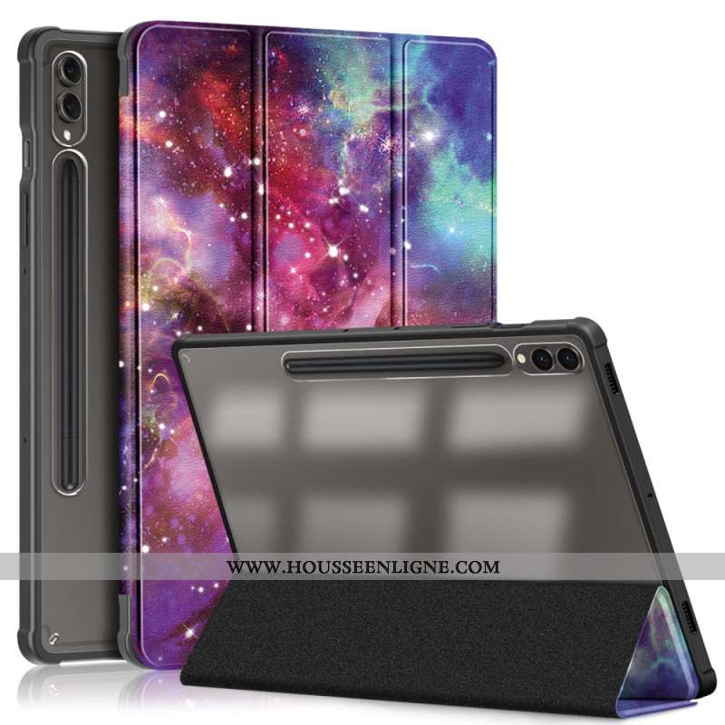 Smart Case Samsung Galaxy Tab S9 Plus Dos Transparent Galaxie