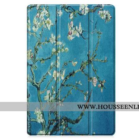 Smart Case Samsung Galaxy Tab S9 Plus Fleurs d'Abricot