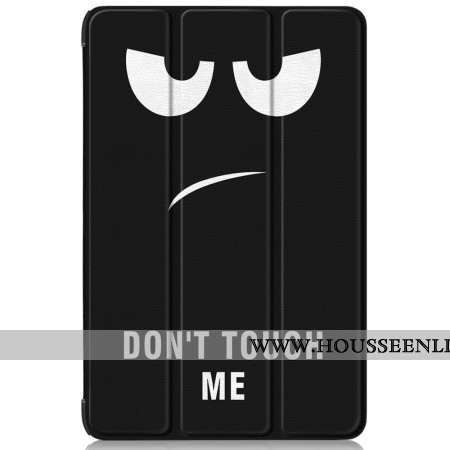 Smart Case Samsung Galaxy Tab S9 Renforcée Don't Touch Me